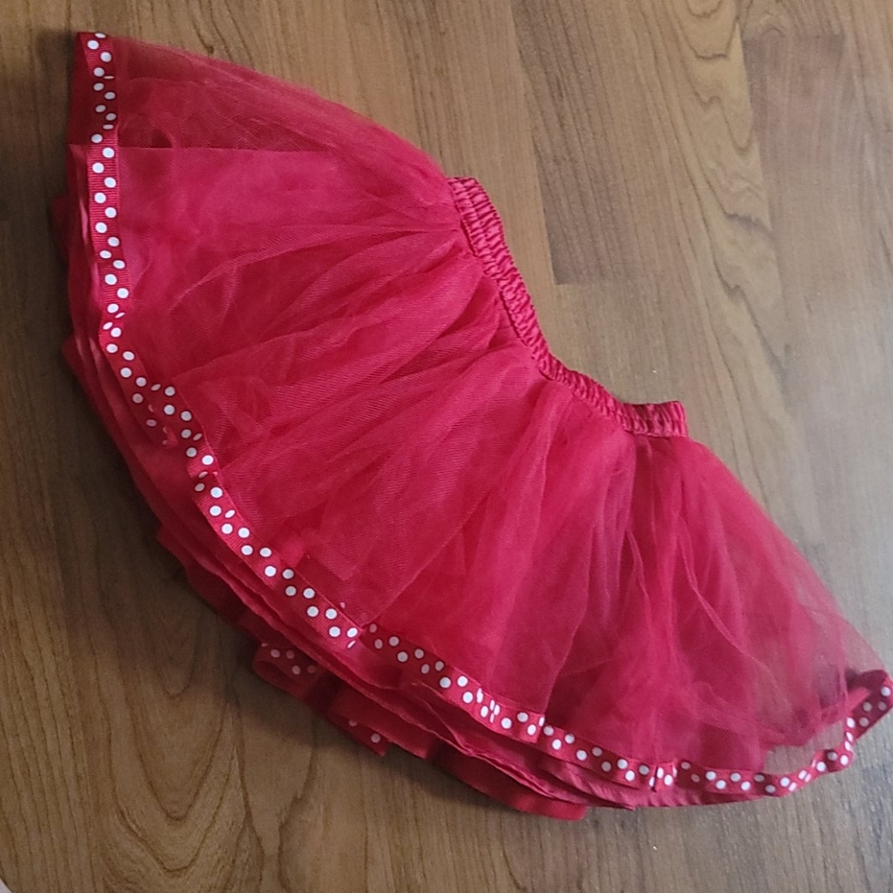 12-18 month gymboree tutu (red)